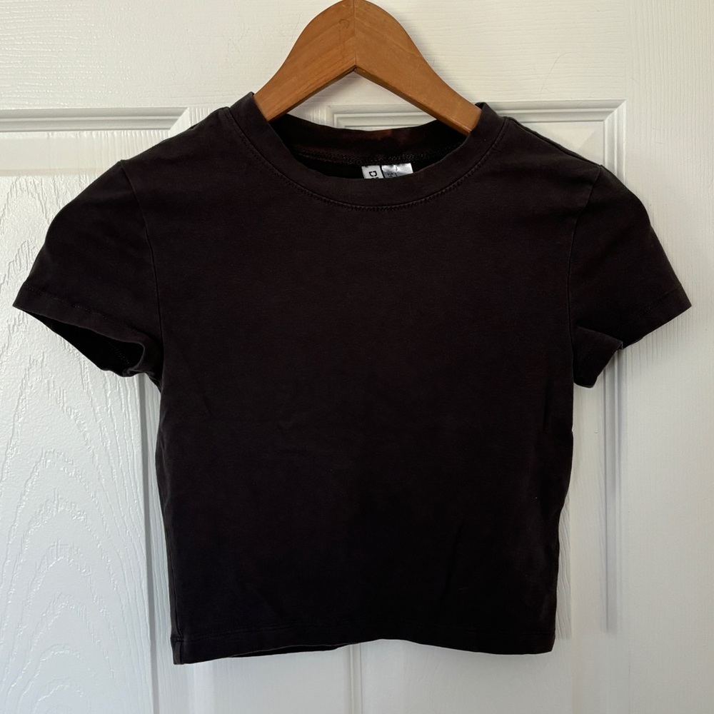 Women’s Size Small Charcoal Crop Top By Divided